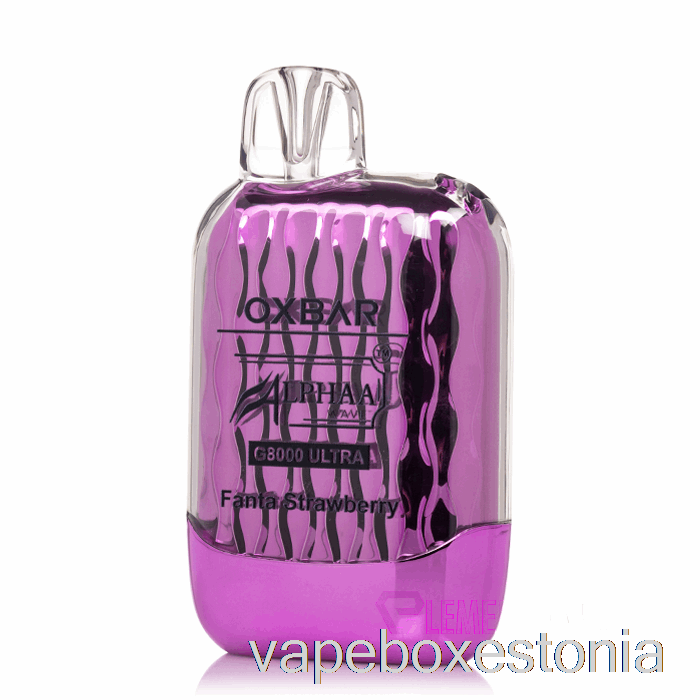 Vape Box Estonia Oxbar X Alpha G8000 ühekordne Fanta Maasikas